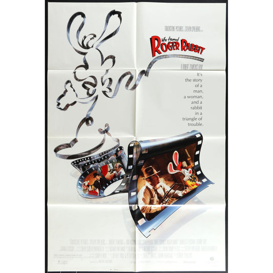 Who Framed Roger Rabbit (1988) Original Movie Poster 27x41 Folded