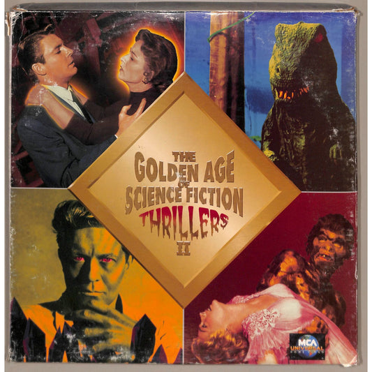 The Golden Age of Science Fiction Thrillers II (1995) 3 Laserdisc Set