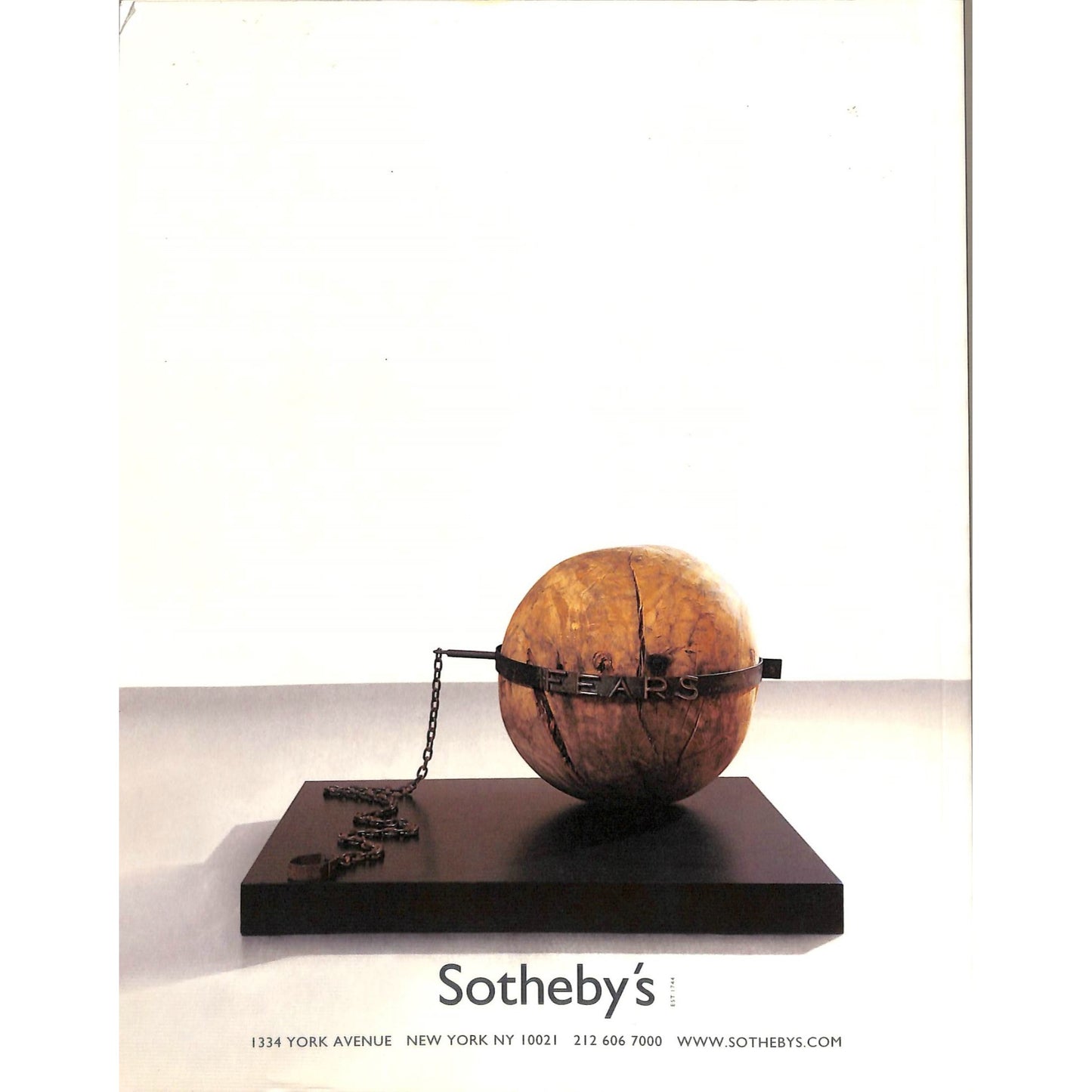 Sotheby's Contemporary Art Auction Catalog May 16, 2002