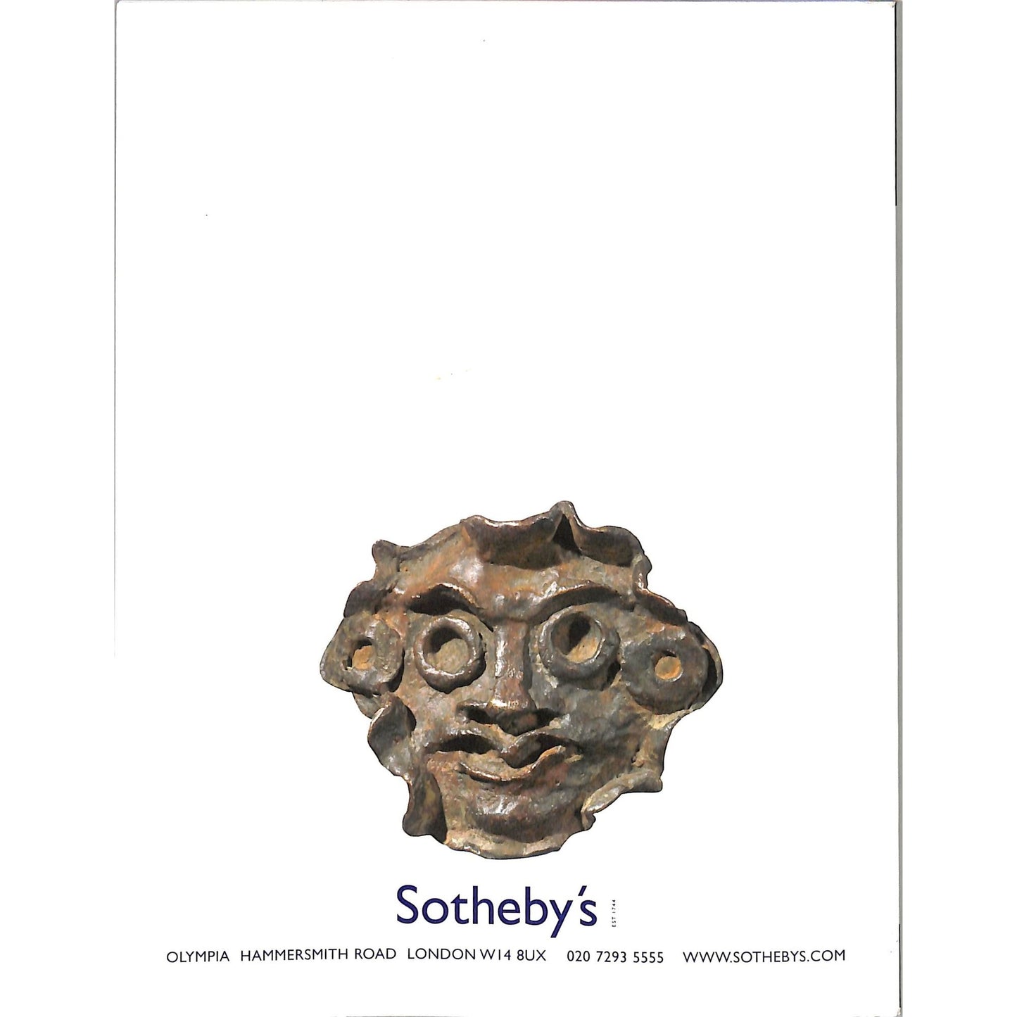 Sotheby's Impressionist and Modern Art Auction Catalog October 23, 2002