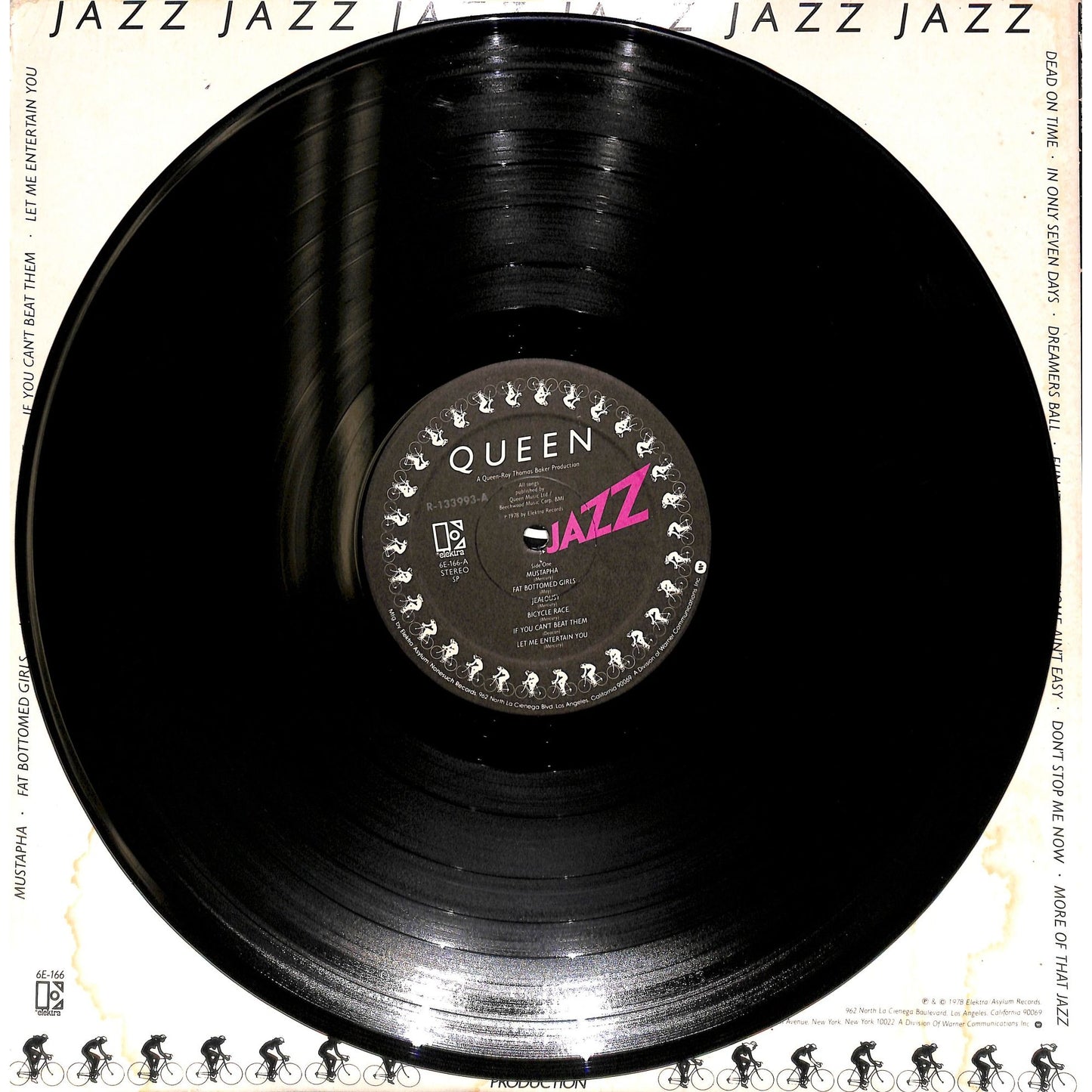 Queen - Jazz Vinyl Record 6E-166
