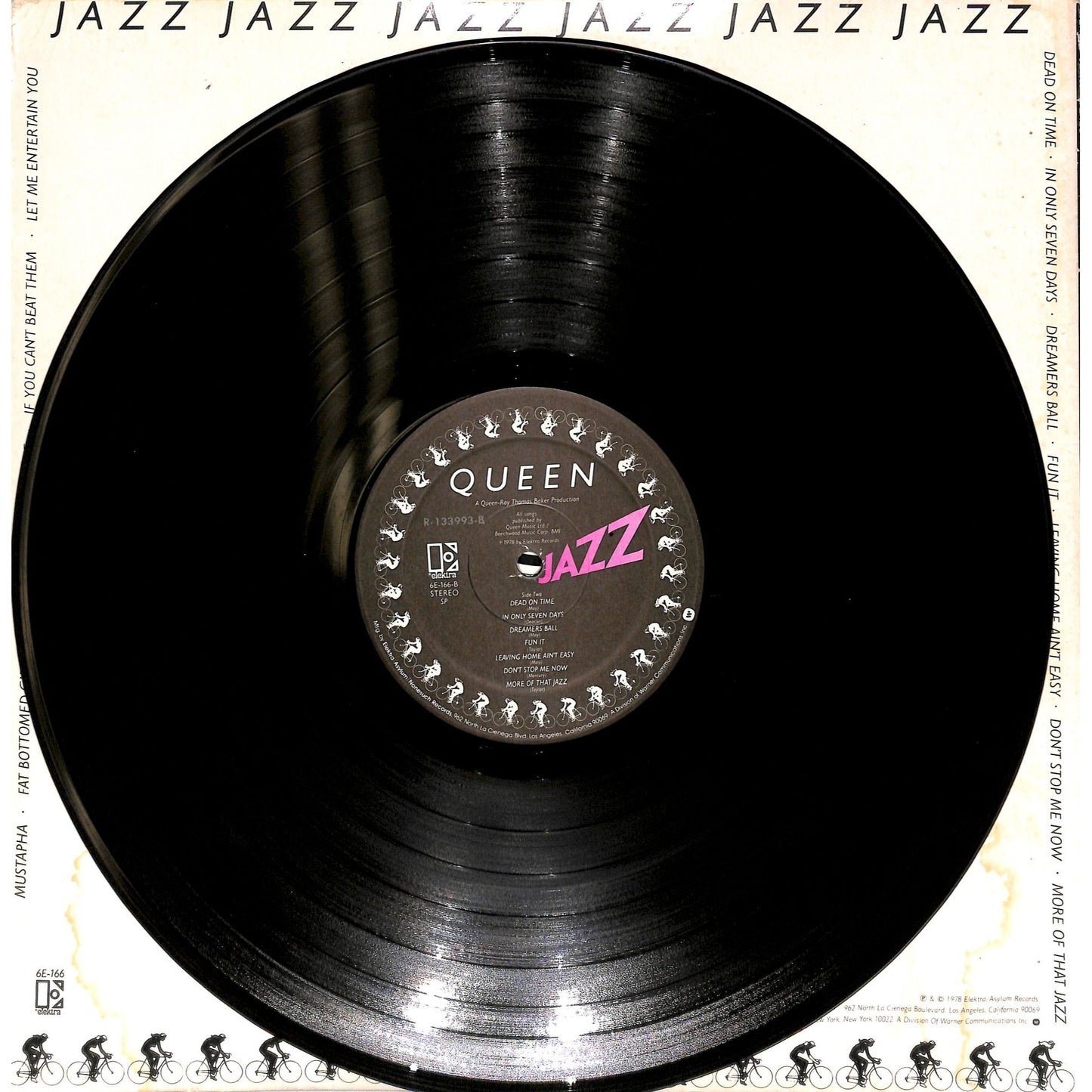 Queen - Jazz Vinyl Record 6E-166