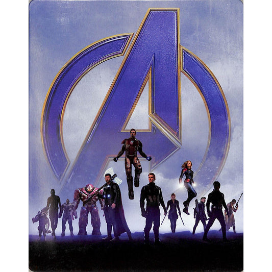 Avengers Endgame (2019) 3 Blu Ray Disc Set w/ Steel book