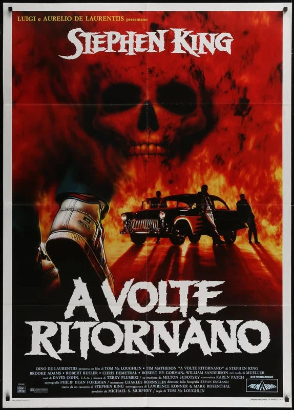Sometimes They Come Back 1991 Original Italian 1P Movie Poster 39x55 Horror