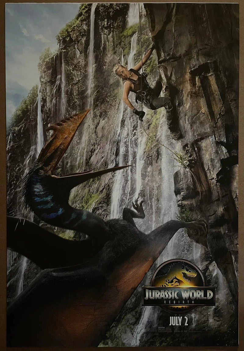 Jurassic World Rebirth 2025 USA One-Sheet DS Poster 27x40 Scarlett Johansson