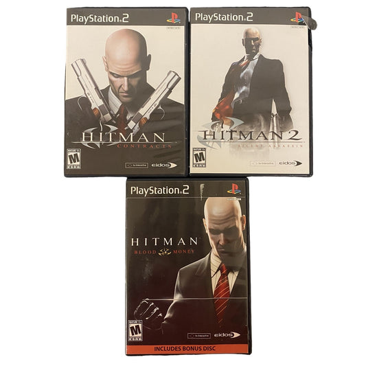 Hitman Trilogy PlayStation 2 PS2 CIB COMPLETE