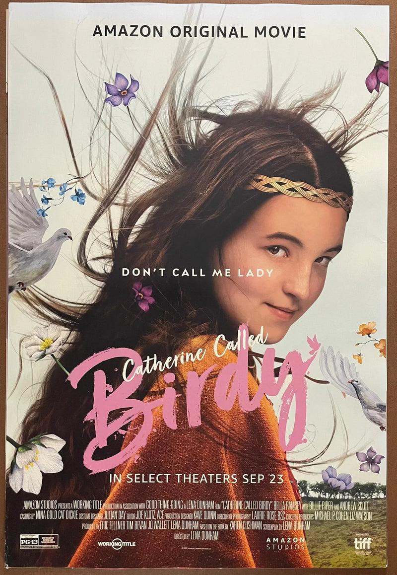 Catherine Called Birdy 2022 Original Movie Poster 27x40 DS Bella Ramsey