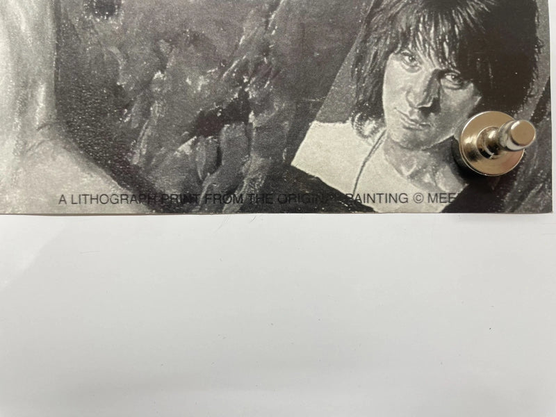 Classic Rock Legends Portrait Collage Black and White Poster 24x36