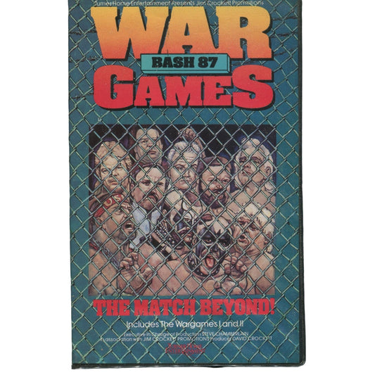 War Game BASH '87 (1987) Wrestling VHS Tape