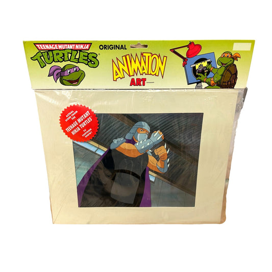 TMNT Original Animation Cel Actual Scene from TV Cartoon - SHREDDER!