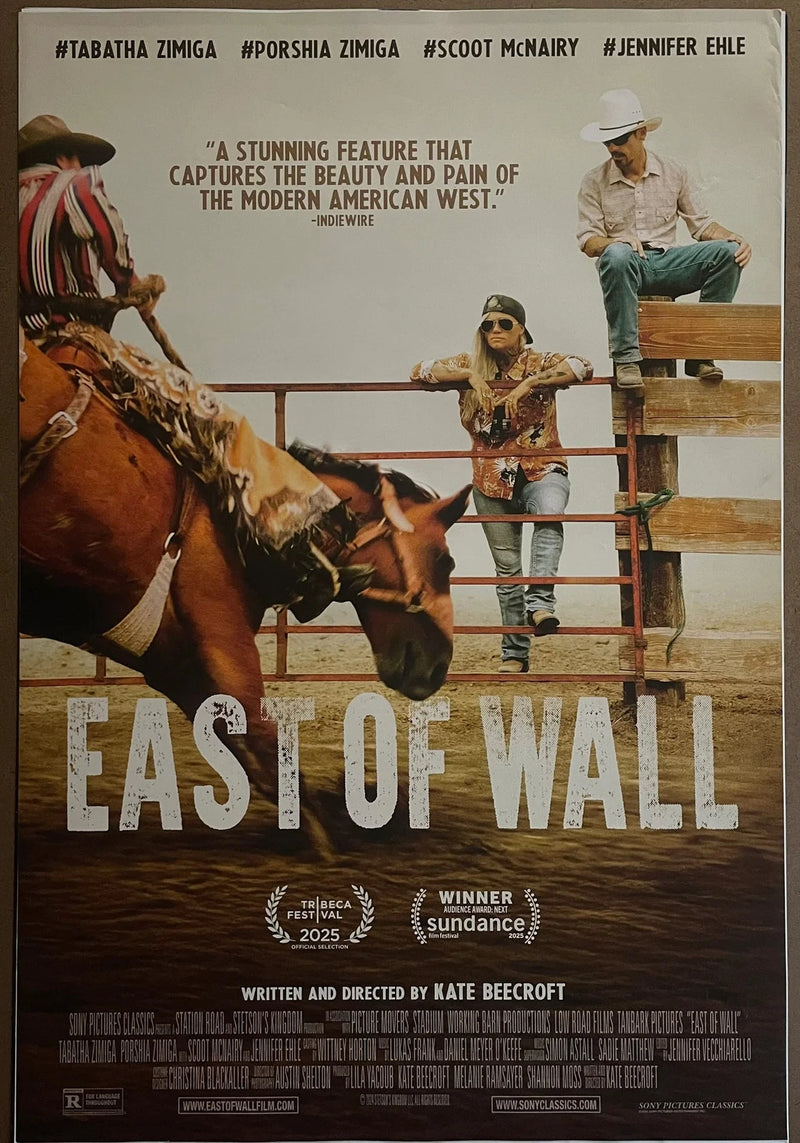East of Wall 2025 Western Drama 27x39 DS Festival Style Poster
