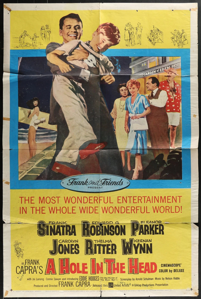 A Hole in the Head 1959 Original Movie Poster 27x41 Comedy