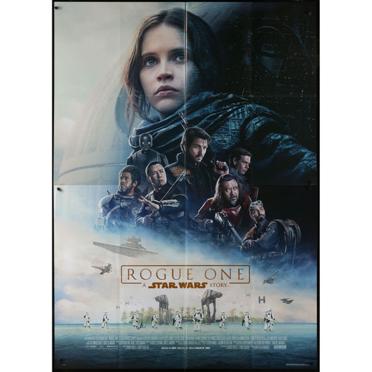 Rogue One: A Star Wars Story (2016) Orig. Italian Two-panel Movie Poster 55x78