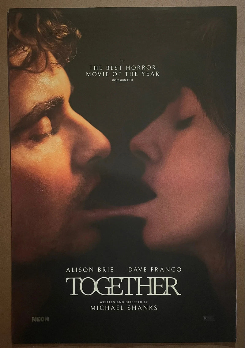 Together 2025 Horror Alison Brie Dave Franco 27x40 DS Rolled Movie Poster