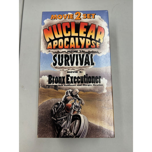 Nuclear Apocalypse 2-Movie Set Survival (1990) Bronx Executioner (1986)