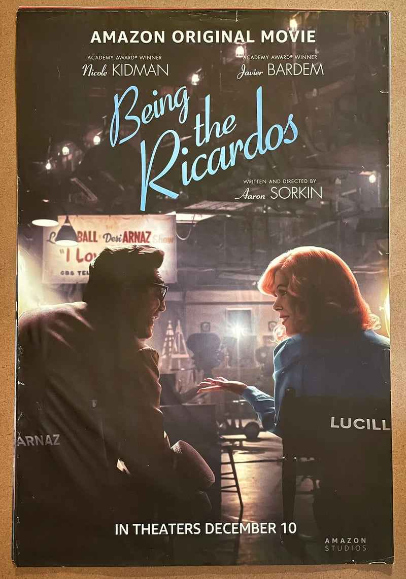 Being the Ricardos 2021 US One-Sheet rolled Movie Poster Kidman Bardem