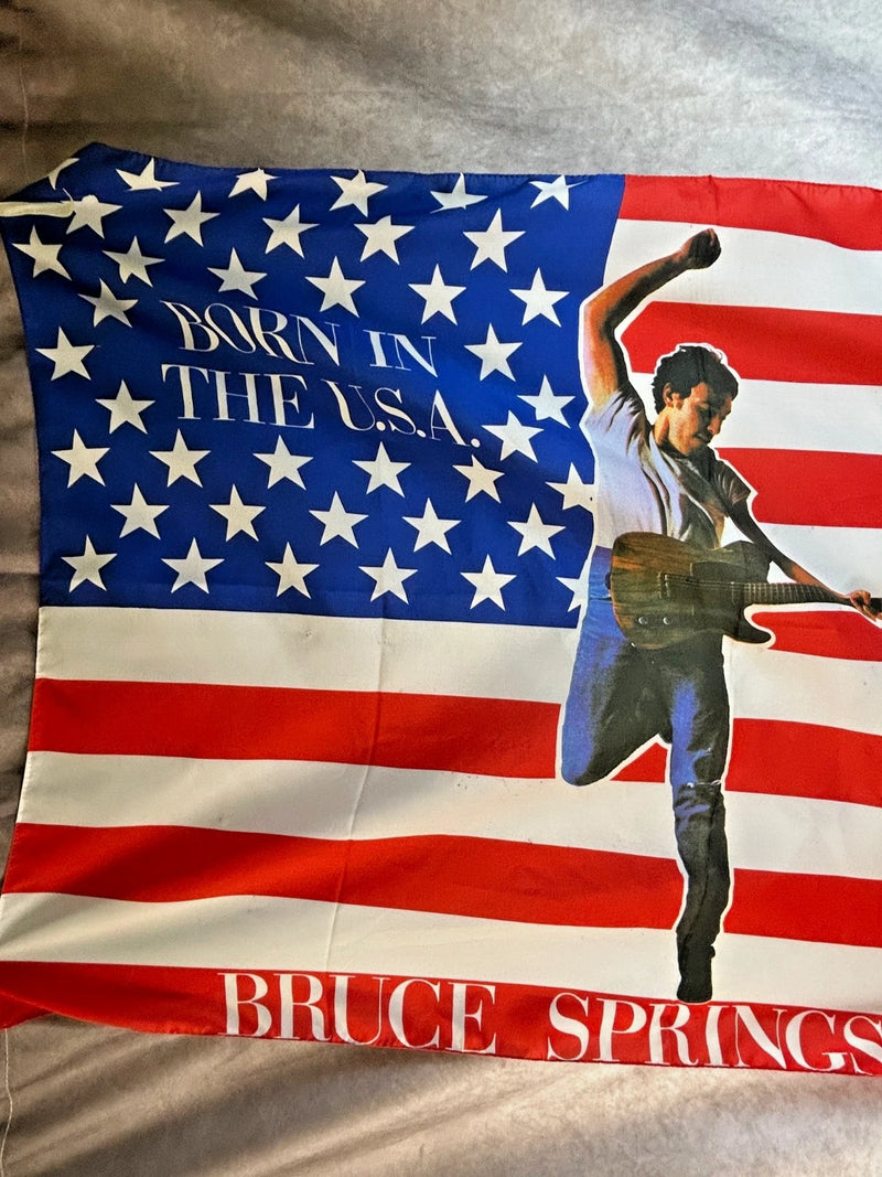 Bruce Springsteen Memorabilia Lot - New 1988/89 Calendars, Flag, Posters & More