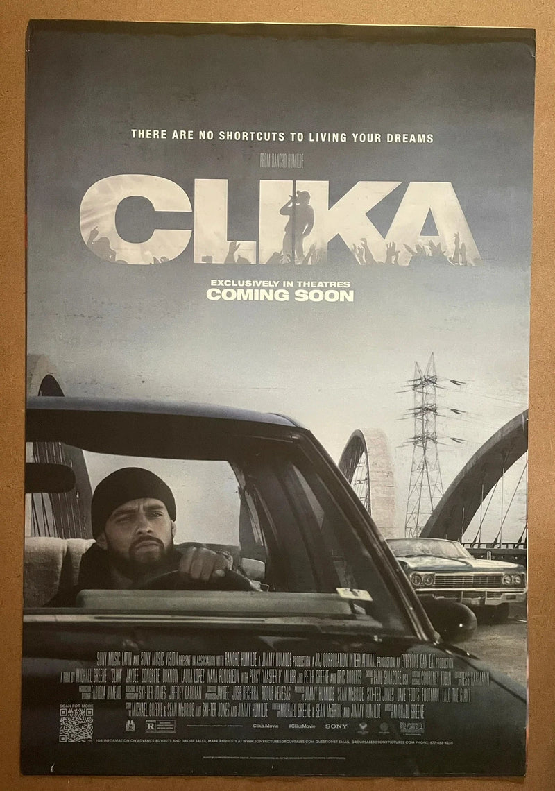 Clika 2025 USA One-Sheet Rolled DS Movie Poster Rancho Humilde Sony