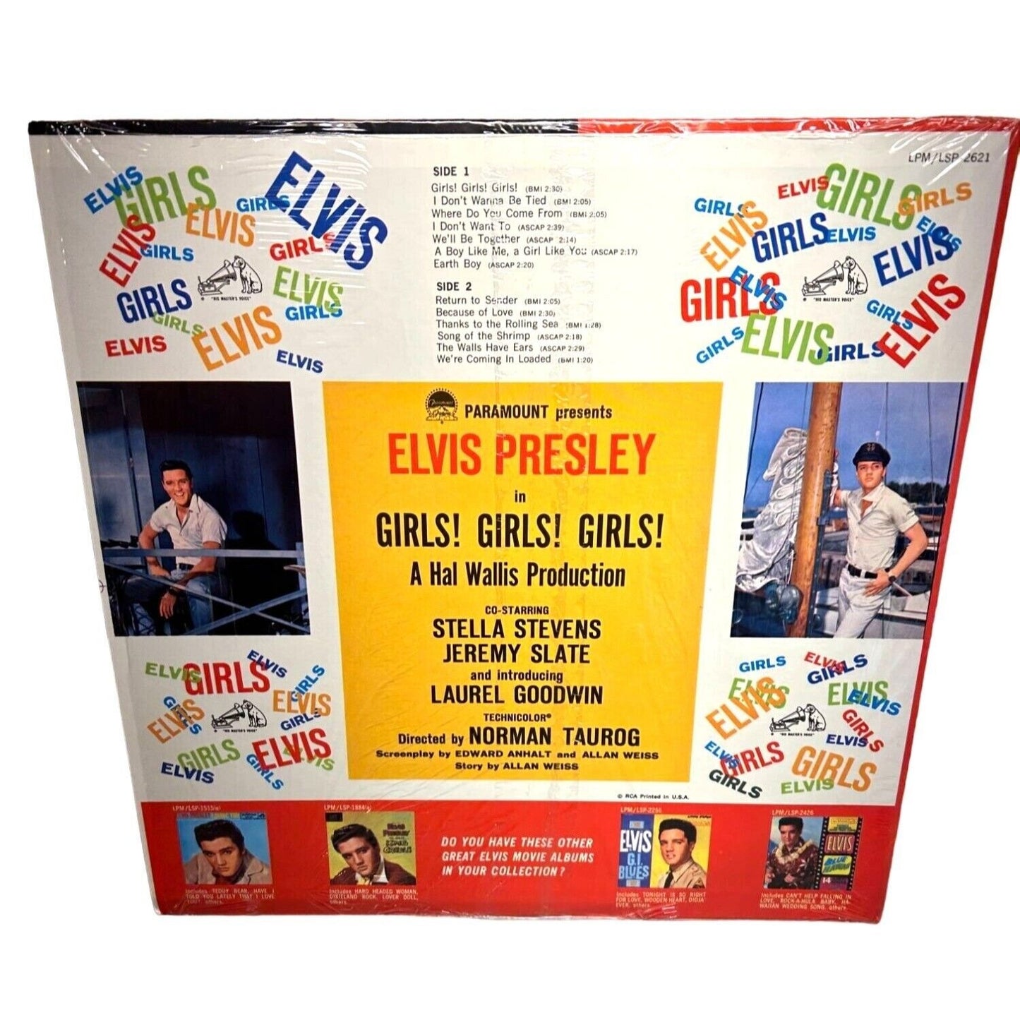 Elvis - Girls! Girls! Girls! 1976 Vinyl Release RCA Victor LSP-2621 NM Condition