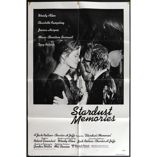 Stardust Memories (1980) Original Movie Poster Folded 27x41