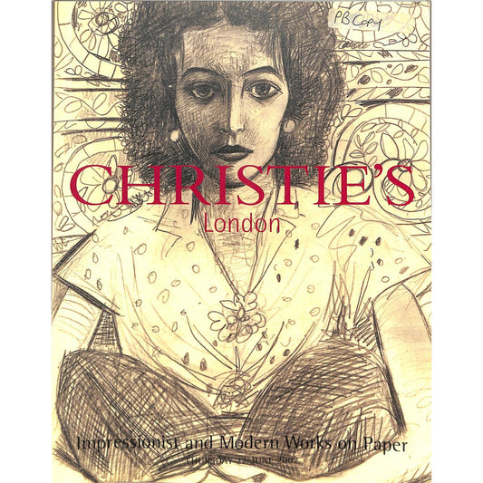 Christie's  Impressionist and Modern Works On Paper Auction Catalog June 27, 2002