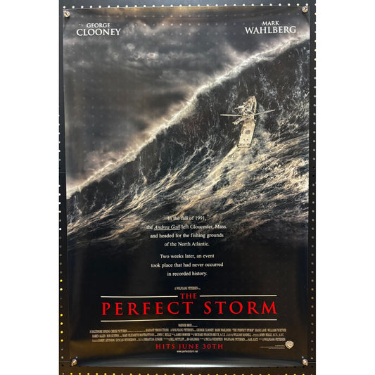 Perfect Storm (2000) Original Rolled Poster 27x40