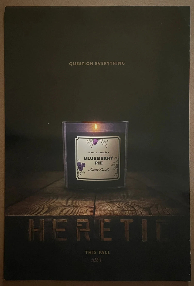 Heretic 2024 A24 Horror US One-Sheet Rolled 27x40 Double-Sided Poster