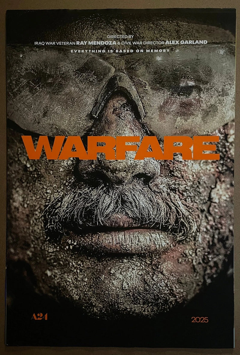 Warfare 2025 USA 27x40 DS Rolled A24 Movie Poster Alex Garland War