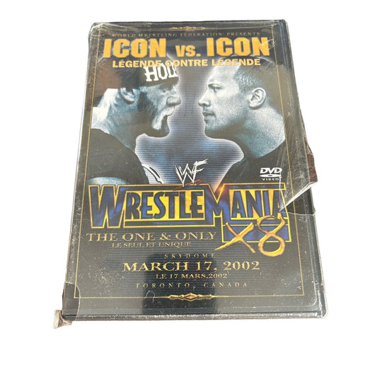WrestleMania X18 18 (DVD, 2002) - Canadian Release w/ French Language SEALED