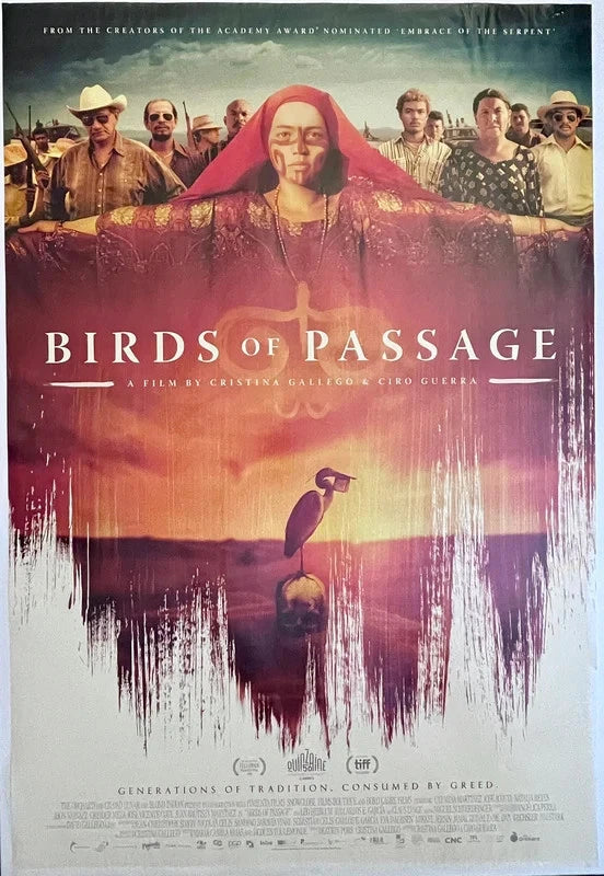 Birds of Passage 2018 Original Movie Poster 27x40 DS Ciro Guerra Colombia