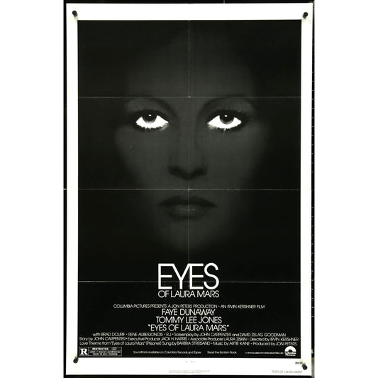 Eyes of Laura Mars (1978) Original Movie Poster One-Sheet 27x41 Folded EM1A9