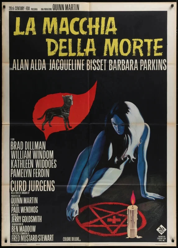 The Mephisto Waltz 1971 Original Italian 1P Movie Poster 39x55 Alan Alda Horror