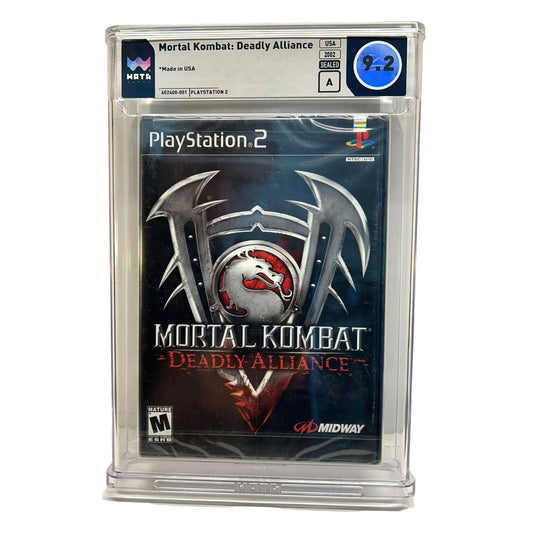 Mortal Kombat: Deadly Alliance (2002) PlayStation 2 Midway WATA 9.2 Sealed A