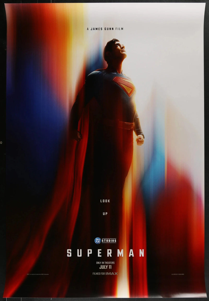 Superman (2025) Original Movie Poster 27x40 DS DC Studios IMAX