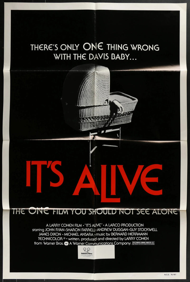 It’s Alive 1974 Original Movie Poster 27x41 Horror