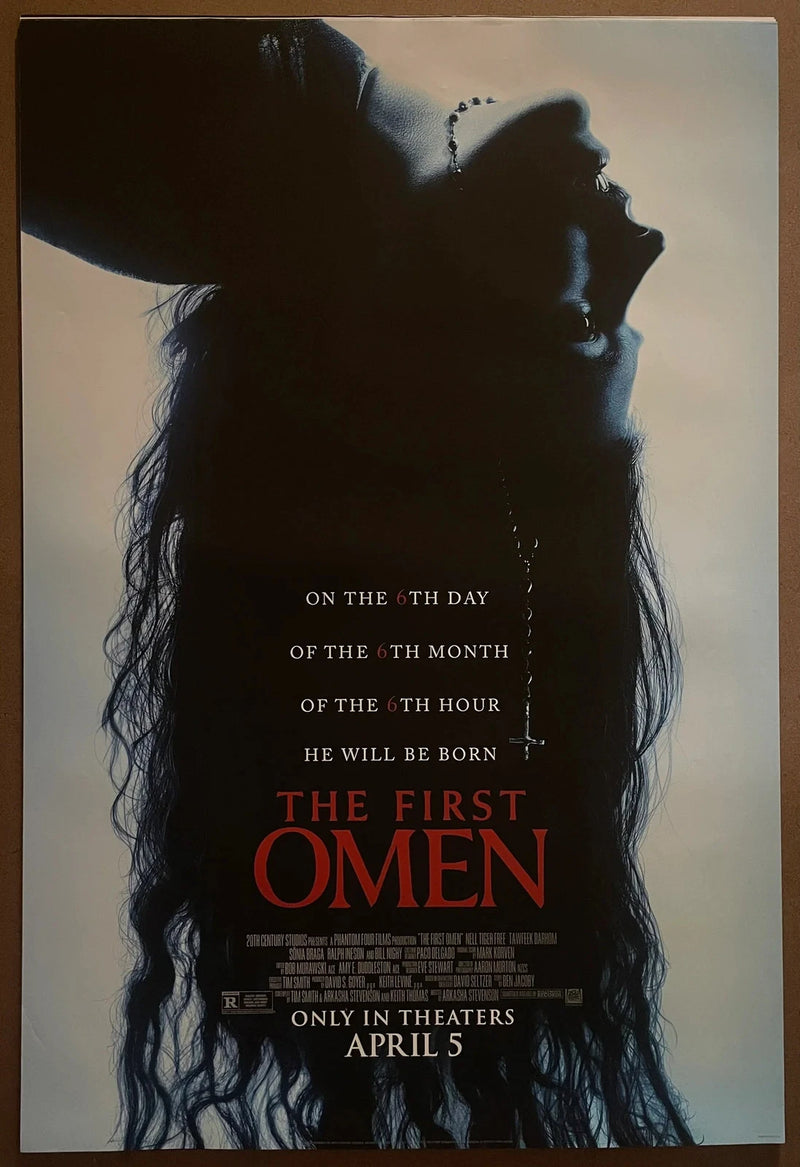 The First Omen 2024 Horror US One-Sheet Rolled 27x40 Double-Sided Poster