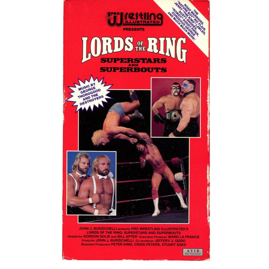 Lords of The Ring: Superstars & Superbouts (1992) Wrestling VHS Tape