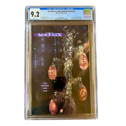 The Matrix: Comic Book Preview #nn CGC Graded 9.2