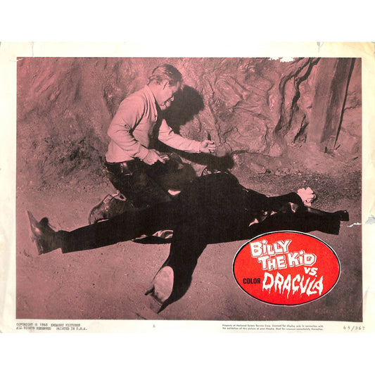 Billy the Kid vs. Dracula (1966) Lobby Card #6 11X14