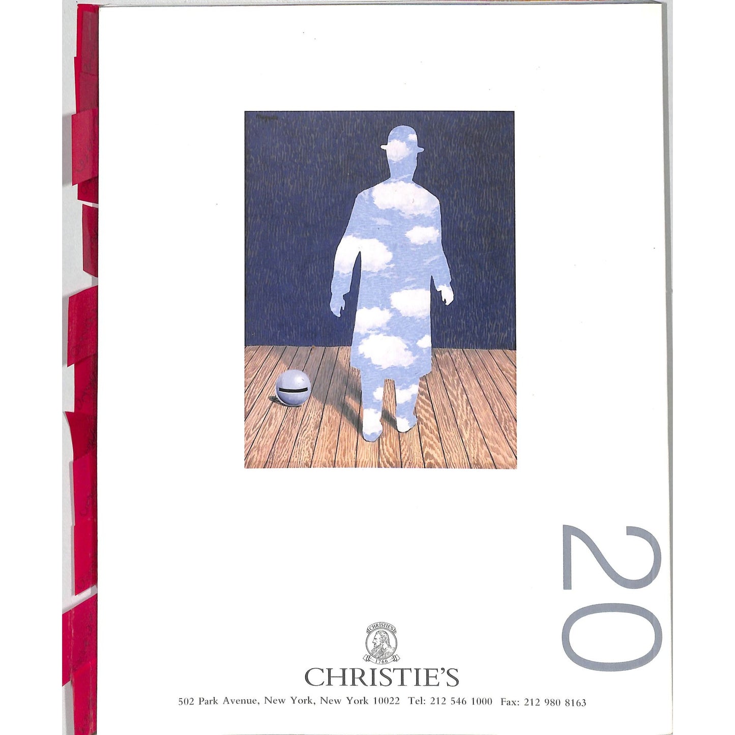 Christie's Twentieth Century Art Auction Catalog, 1998