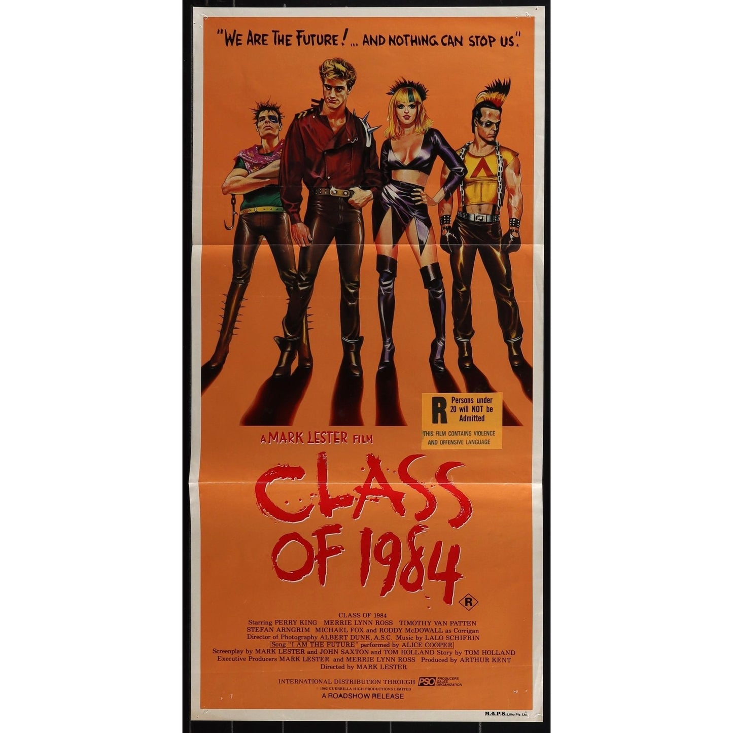 Class of 1984 (1982) Original Australian Daybil Movie Poster