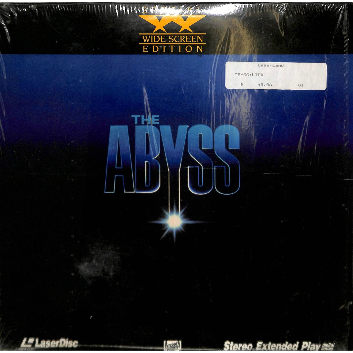 The Abyss (1989) Laserdisc