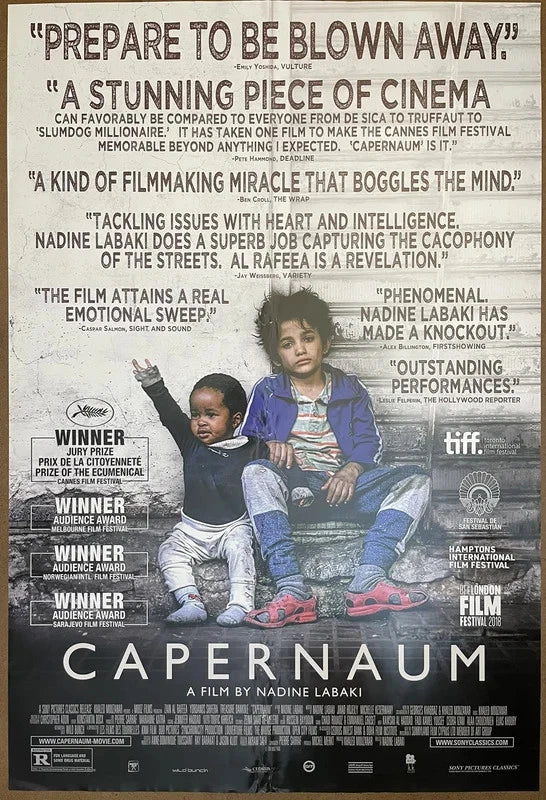 Capernaum 2018 Original Movie Poster 27x40 SS Nadine Labaki