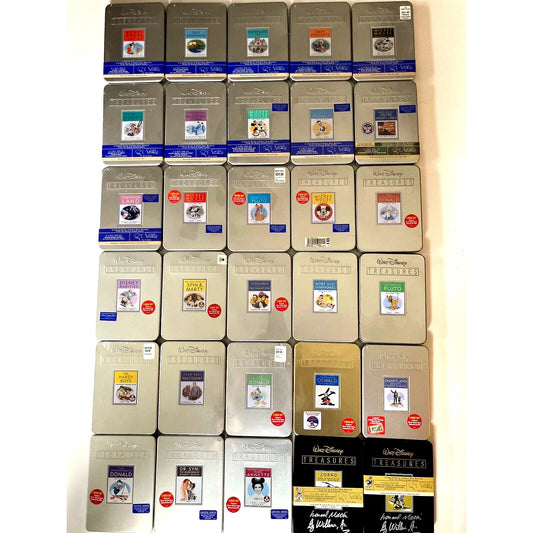 Walt Disney Treasures ALL 30 DVD TITLES - BRAND NEW CONDITION - PLUS AUTOGRAPHS!