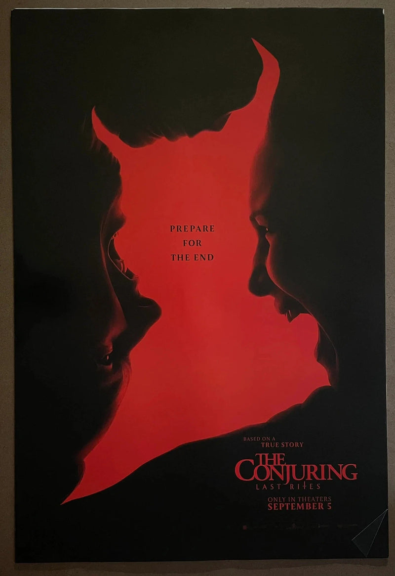 The Conjuring Last Rites 2025 USA One-Sheet DS Horror Poster 27x40 WB