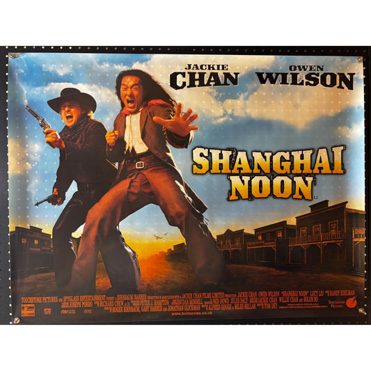 Shanghai Noon (2000) Original Rolled UK QUAD 30x40