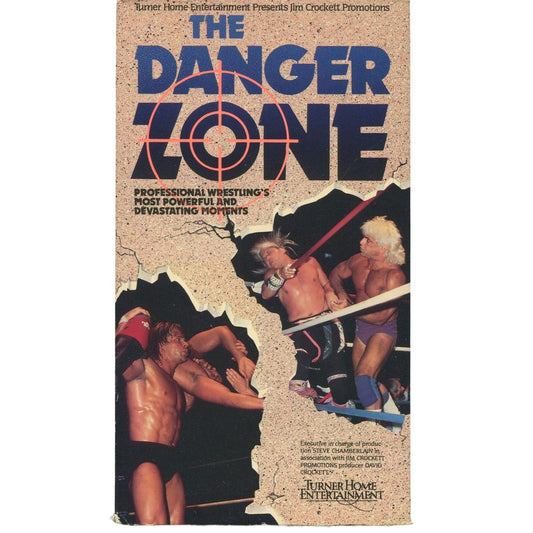 The Danger Zone (1987) Wrestling VHS Tape Hulk Hogan