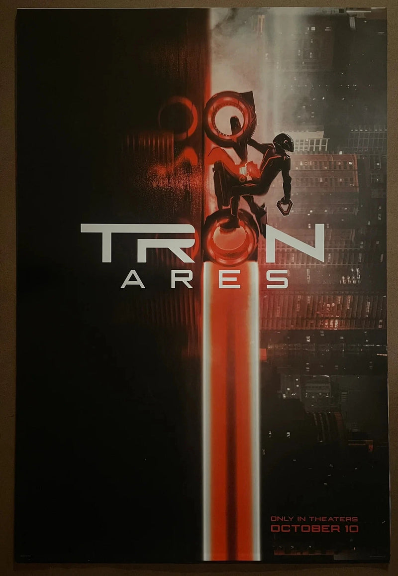 TRON Ares 2025 Sci-Fi Disney 27x40 Double-Sided Rolled Movie Poster