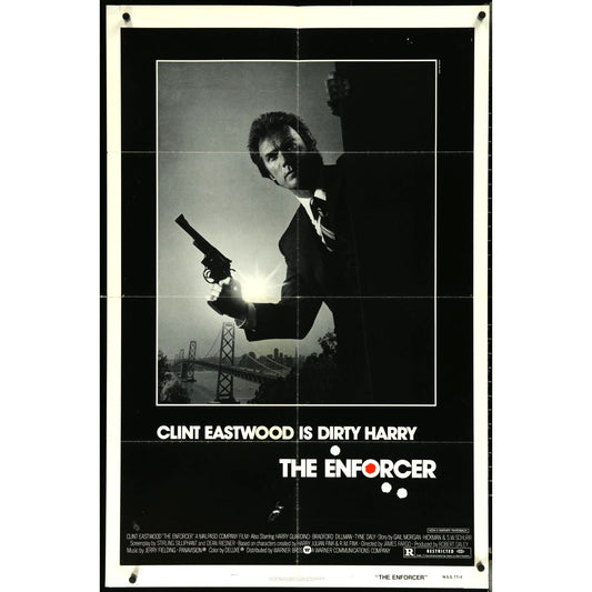 The Enforcer (1976) Original Folded Movie Poster 27x41 EM4-95