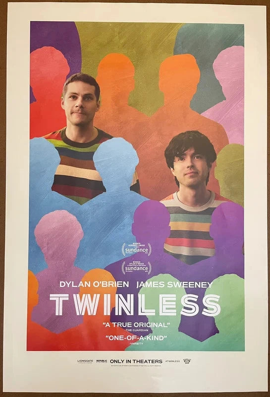 Twinless 2025 Original Movie Poster 27x40 DS Dylan OBrien James Sweeney